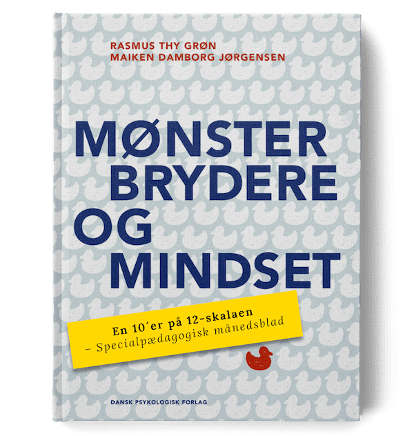 Forsiden af bogen "Mønster brydere og mindset".