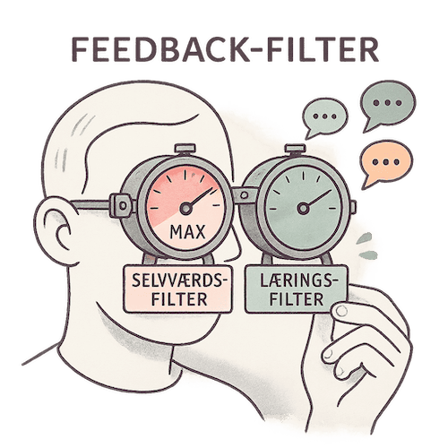 Optimering, feedback, selvværd, lærings, filtre, coaching, udvikling, personlig vækst, mental sundhed.
